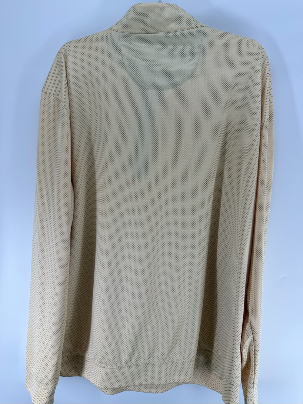 Horn Legend West Virginia University WVU Quarter Zip Pullover Gold Mens 2XL - Picture 7 of 7